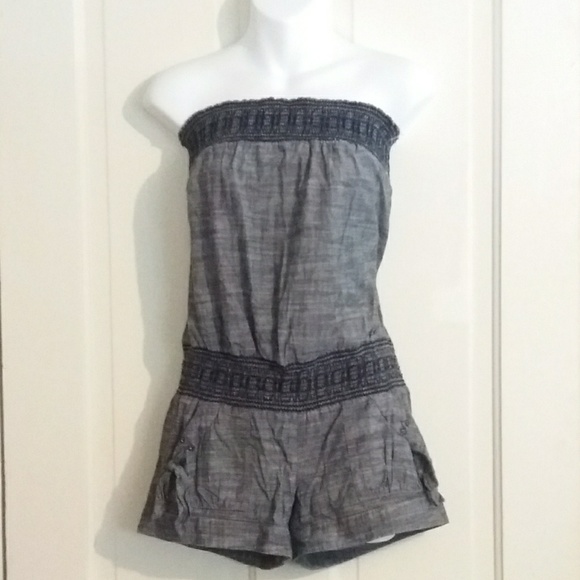 Sequin Hearts Other - SH Gray Romper